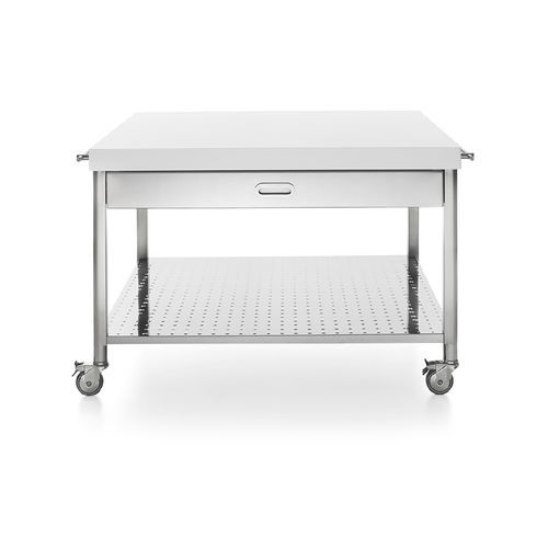 Служебная тележка - 130x125C-CARRELLO-1 - ALPES-INOX - из нержавеющей стали / из Corian®