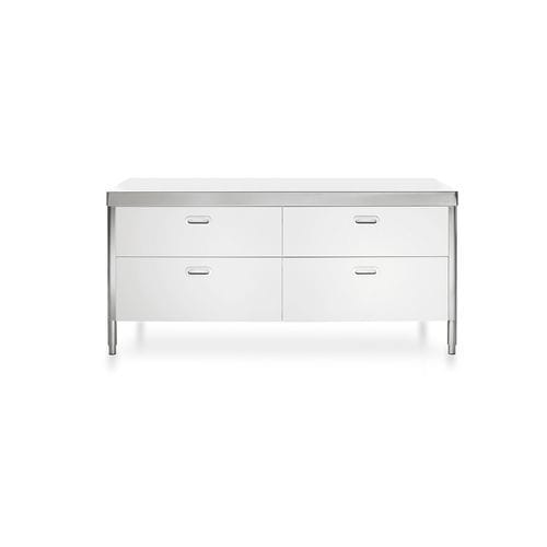 Автономный элемент кухни - 190C-CONTENIMENTO-1 - ALPES-INOX - автономный / с выдвижным ящиком