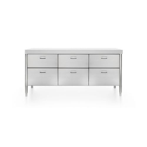 Автономный элемент кухни - 190C-CONTENIMENTO-3 - ALPES-INOX - автономный / с выдвижным ящиком