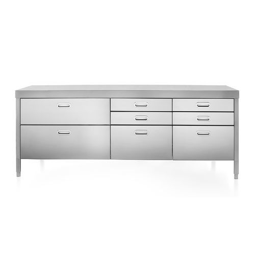 Автономный элемент кухни - 220C-CONTENIMENTO/2 - ALPES-INOX - автономный / с выдвижным ящиком