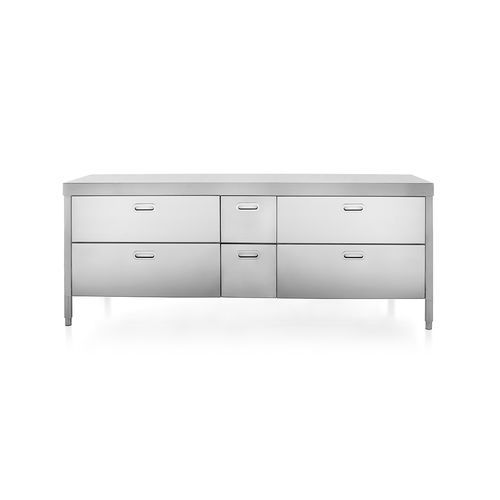 Автономный элемент кухни - 220C-CONTENIMENTO/3 - ALPES-INOX - автономный / с выдвижным ящиком