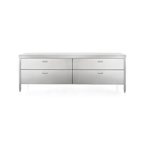 Автономный элемент кухни - 250C-CONTENIMENTO-1 - ALPES-INOX - автономный / с выдвижным ящиком