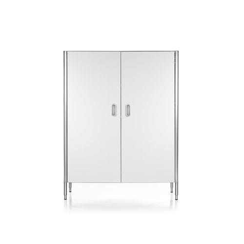 Современный шкаф для хранения для кухни - 128/165 DISPENSA/1 - ALPES-INOX - из нержавеющей стали