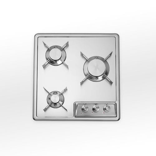 Газовая варочная панель - F 549/3G - ALPES-INOX - 3 конфорки / встраиваемая / с поворотными регуляторами
