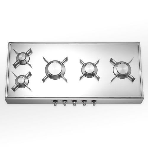 Газовая варочная панель - R 100/5G - ALPES-INOX - 5 конфорок / настольная / с поворотными регуляторами