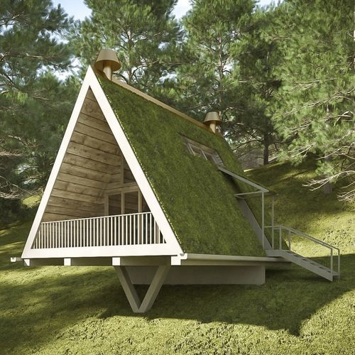 Модульный минидом - CASALOT   - ecohousesystem - на дереве / современный / из дерева