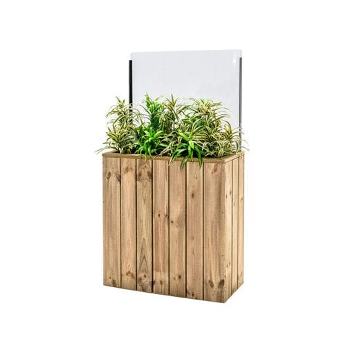Кадка для садовых растений из дерева - J75A34PH60 - Hortalia - прямоугольная / модульная / с защитой от ветра