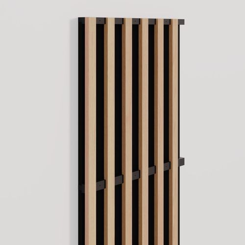 Акустическая панель для стены - WL H6 38 - Woodslines - для потолков / из цельной древесины / из дуба