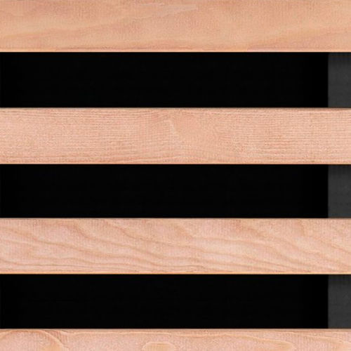 Акустическая панель для подвесных потолков - WL/H8/38x38 - Woodslines - подвесная / из цельной древесины / из дуба