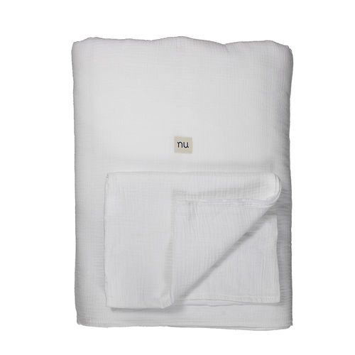 Чехол для теплого одеяла из хлопка - Muslin duvet - NU Furniture - однотонный