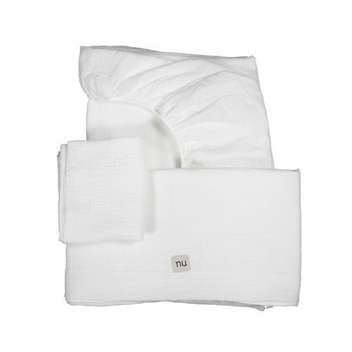 Простынь из хлопка - Cotton bed sheet - NU Furniture - для люлек / для ребенка