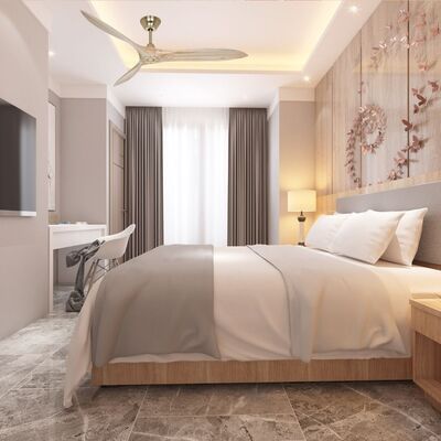 Потолочный вентилятор для домашнего использования - Eco Airscrew - Casa Fan - из дерева