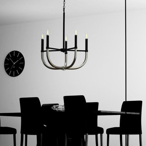 Современная люстра - PHILOMENA - Ambiate Lighting - из никеля / 5 лампочек / для профессионального использования