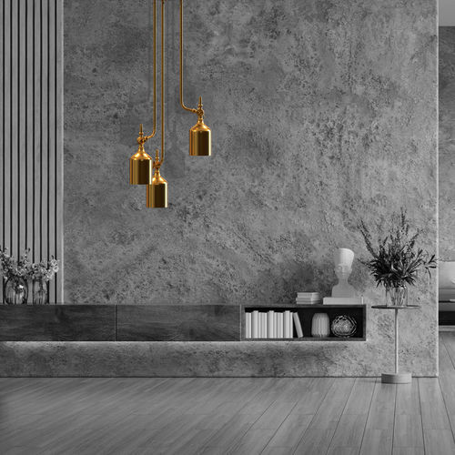Современная люстра - SANTO - Ambiate Lighting - из стекла / из металла / из хрома