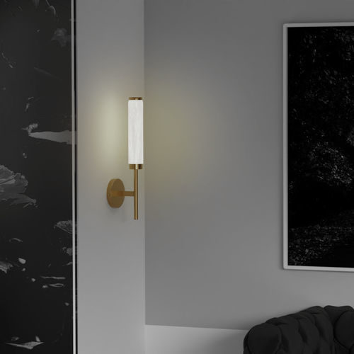Современный настенный светильник - CLARUS - Ambiate Lighting - для интерьера / из латуни / из мрамора