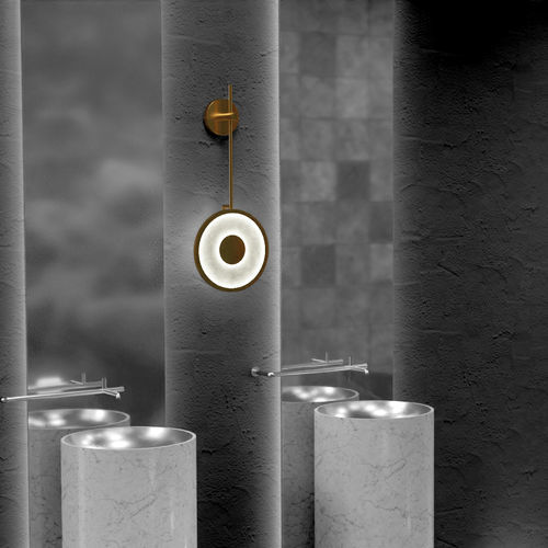 Современный настенный светильник - PENDOLO - Ambiate Lighting - для интерьера / из латуни / из мрамора