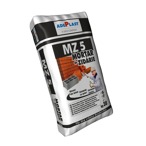 Строительный раствор для цементирования - MZ - 5            - AdePlast - для каменной кладки / для бетона / для цемента