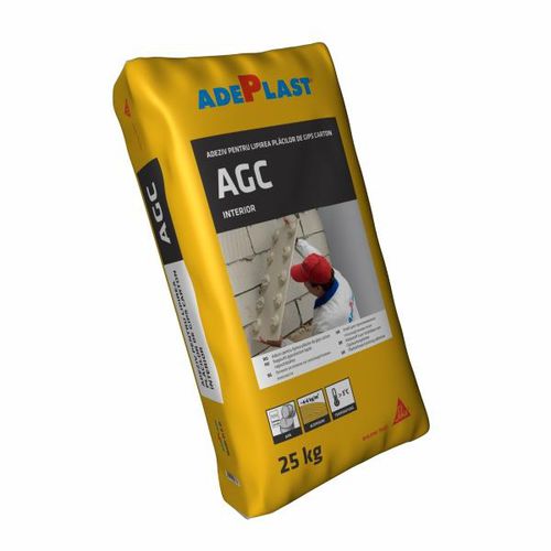 Клейкий клей для керамической плитки - AGC  - AdePlast - для каменной кладки / для гипсокартонного листа / для цемента