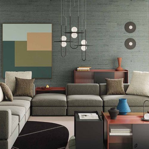 Подвесная лампа - Solaire - LIU JO Living - из стали / из дутого стекла / современная