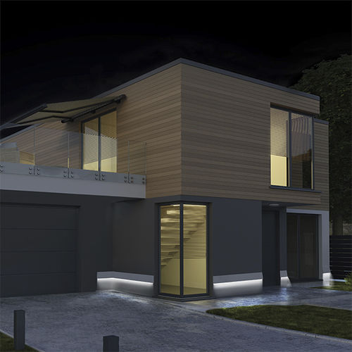 Отделочный профиль для светодиодного освещения - EL2104 - Eleni LIGHTING - из вспененного полистирола / для перегородок / для ступени