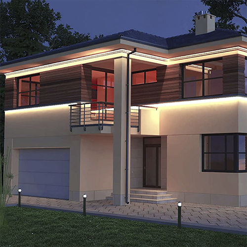 Карниз для светодиодного освещения - ELCS - Eleni LIGHTING - для фасада / из вспененного полистирола / для наружного применения