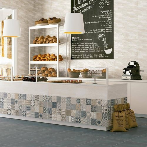 Плитка из керамики - DISTRICT - COLORKER GROUP - матовая / рельефная / для интерьера