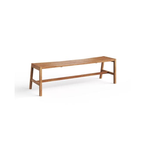 Современная скамейка - BLOK - Model No. Furniture - из бука / из ясеня / из орехового дерева