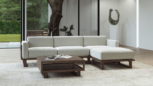 Модульный диван - PLATFORM - Model No. Furniture - современный / из дуба / из орехового дерева
