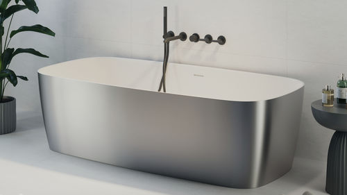 Островная ванна - TURKANA - ZENON SMART SOLID SURFACE - для жилых зданий / из Solid Surface / современная