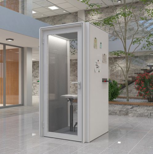 Телефонная будка для профессионального использования - ALNO POD SMALL - ALN Office - Altinbölme Partition Wall - из стекла / из дерева / из алюминия