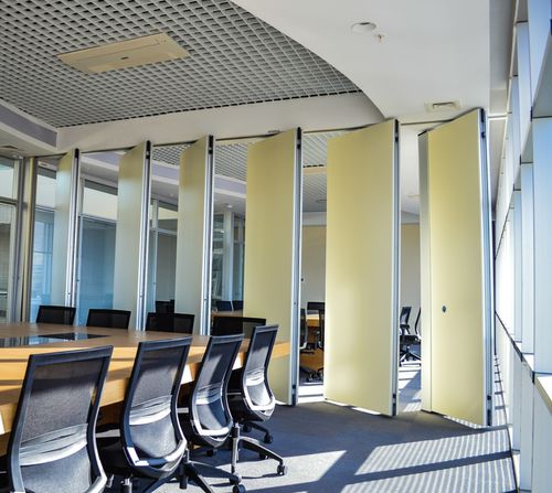 Раздвижная и складываемая перегородка - ALNOWALL - ALN Office - Altinbölme Partition Wall - поворотно-раздвижная / складная / стеклянная