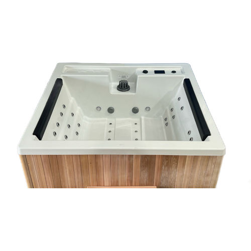 Встраиваемая спа-ванна - Premium Exclusive WiFi - Urban Cedar Hot Tubs and Saunas - каркасная / квадратная / 4 места