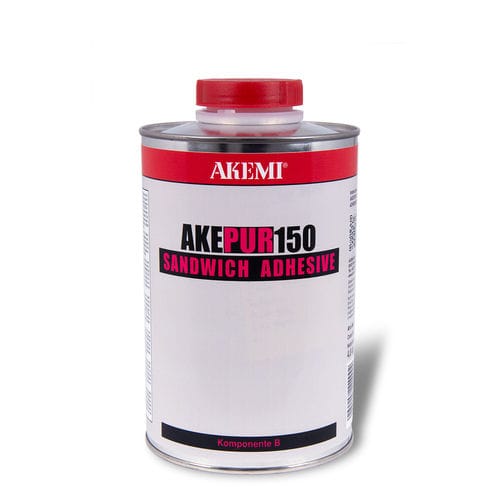 Тестообразный клей для фиксации - AKEPUR 150  - Akemi - из ПВХ / для цемента / для дерева