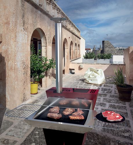Планча для сада - EASY PLUS - Vulcano France - дровяная / напольная