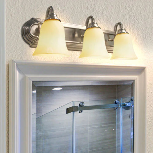 Современный настенный светильник - 450147-ES - Viribright Lightiing - для интерьера / из стекла / из никеля