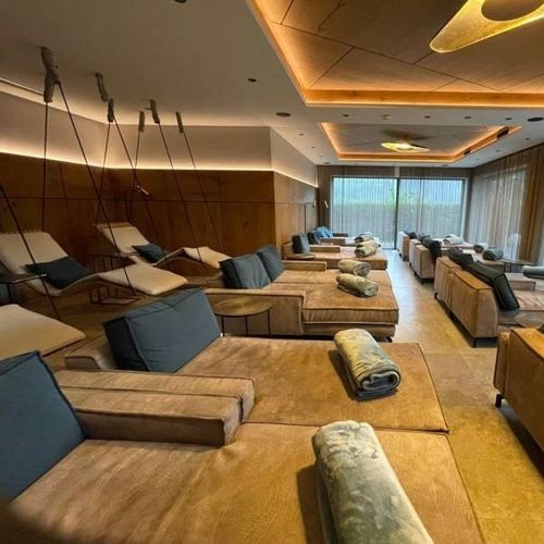 Сиденье для отдыха для спа-центра - SOL-LOUNGE-CHAIR - SOLEUM GmbH - для профессионального использования / для гостиницы