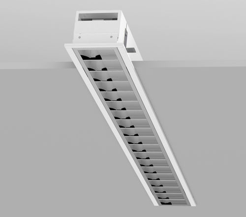 Встраиваемый светильник в потолок - TL-T8 - pti-lighting - флюоресцентный / прямоугольный / IP20