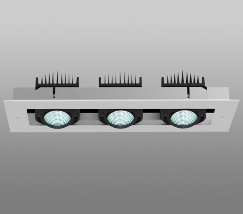 Встраиваемый даунлайт - 197LED - pti-lighting - выступающий / LED / круглый