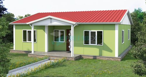 Сборный дом - 95  - prefabex - модульный / современный / одноэтажный