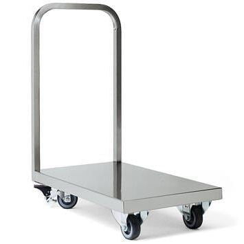 Служебная тележка - AGMA ARREDO INOX PROFESSIONALE SRL A SOCIO UNICO - для учреждений здравоохранения / для лабораторий / из нержавеющей стали