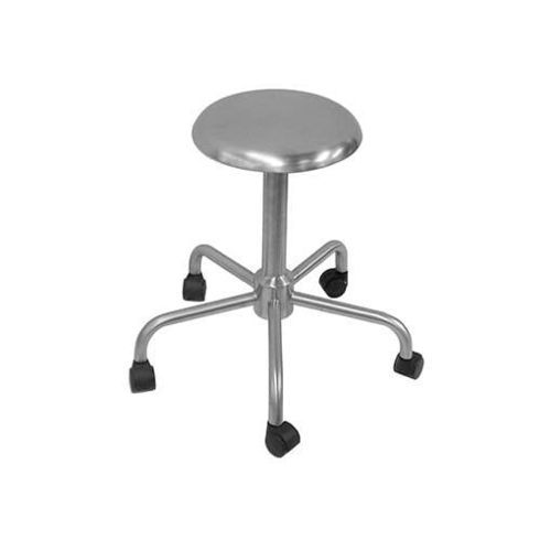 Современный табурет - AGMA ARREDO INOX PROFESSIONALE SRL A SOCIO UNICO - из стали / с основанием из нержавеющей стали / на колесиках
