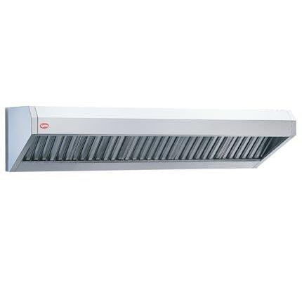 Настенная вытяжка - AGMA ARREDO INOX PROFESSIONALE SRL A SOCIO UNICO - для профессионального использования / с рециркуляцией / со встроенным освещением