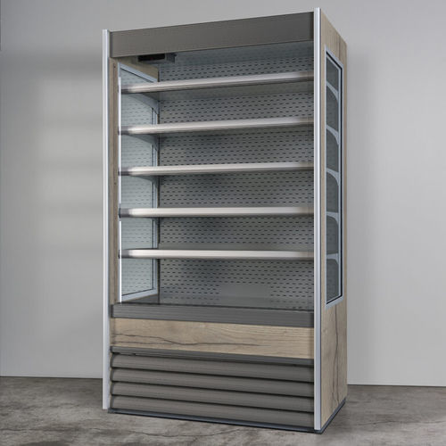 Полочная холодильная витрина - ALASKA MAXI - Fogal Refrigeration srl - для торговли / из металла / из алюминия