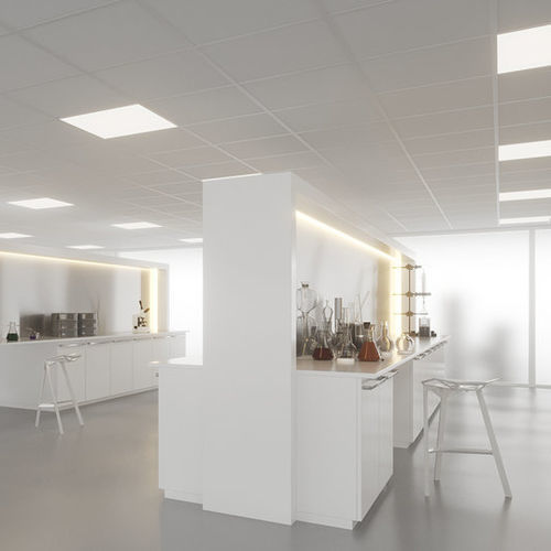 Подвесной потолок из минерального волокна - HYGENA  - Knauf Ceiling Solutions - из плит / для интерьера / акустический