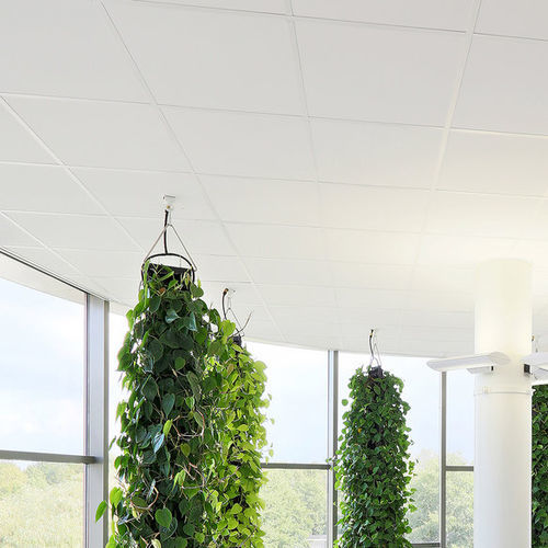 Подвесной потолок из минерального волокна - Armstrong PERLA OP 0.95 - Knauf Ceiling Solutions - из плит / для офиса / для интерьера