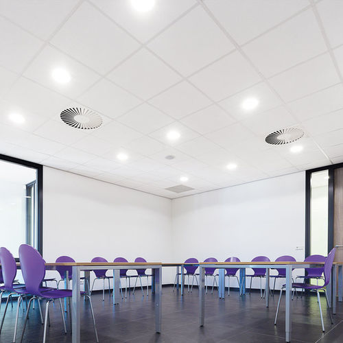 Подвесной потолок из минерального волокна - Antaris C - Knauf Ceiling Solutions - из асбеста / из плит / для офиса