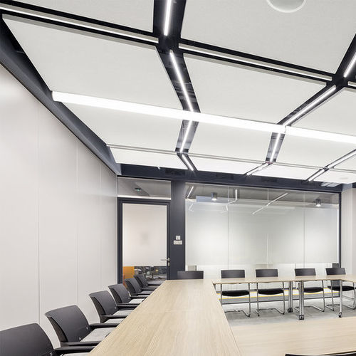 Подвесной потолок из минерального волокна - Sonic  - Knauf Ceiling Solutions - из плит / для офиса / для конференц-зала