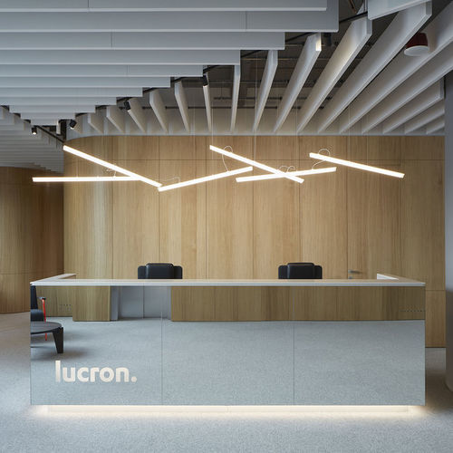 Акустический баффл из минеральной ваты - Knauf Ceiling Solutions - подвесной / прямоугольный / декоративный