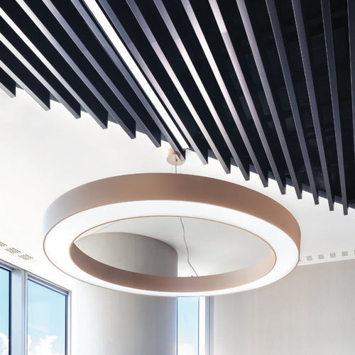 Акустический баффл из металла - Knauf Ceiling Solutions - потолочный / прямоугольный / декоративный