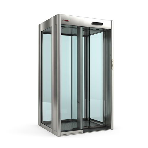 Шлюзовая кабина для автоматического контроля доступа - Minitel/Bigtel Light - Saima Sicurezza SpA - застекленная